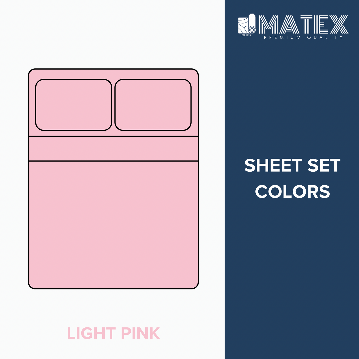 100% COTTON PINK BED SHEET